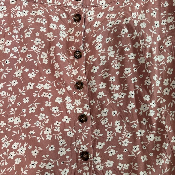 ASOS White and Red Mini A-Line Skirt Casual - Picture 2 of 4